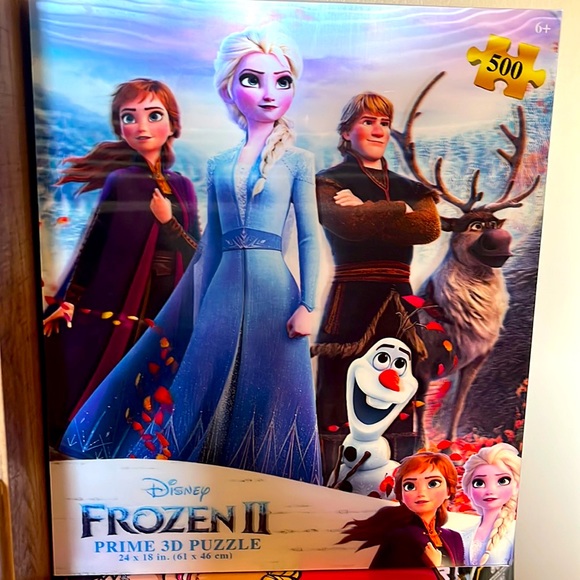 Disney | Toys | Disney Frozen Ii 3d 50 Piece Puzzle | Poshmark